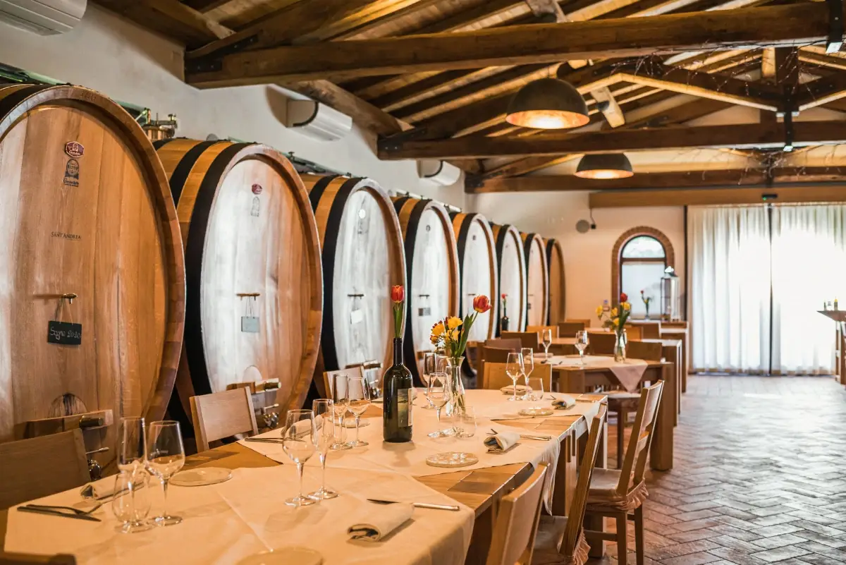 Pranzo in cantina Cantina S.Andrea esalta i vini del Basso Lazio