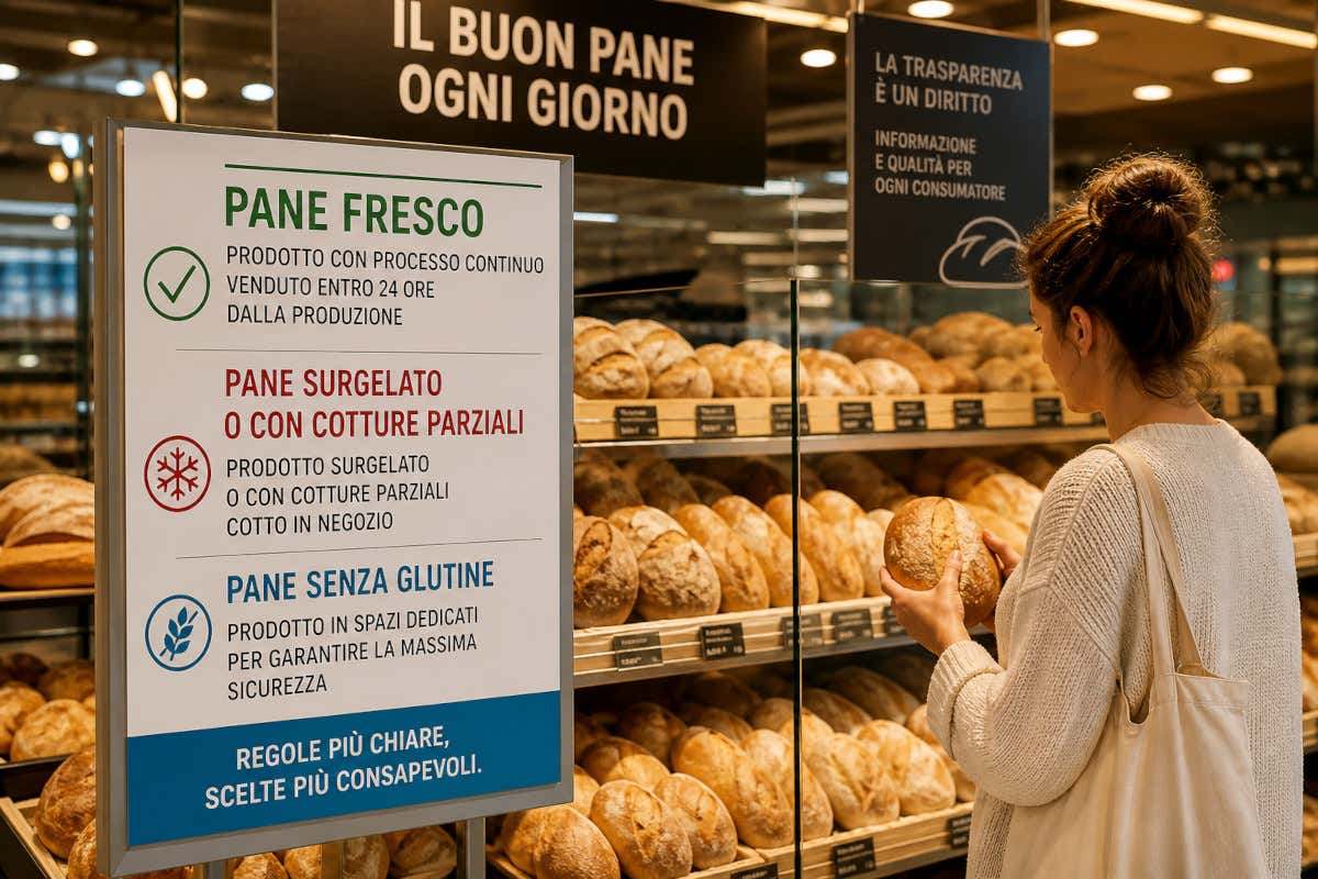 Pane fresco o surgelato? La legge in arrivo che cambia le regole nei supermercati