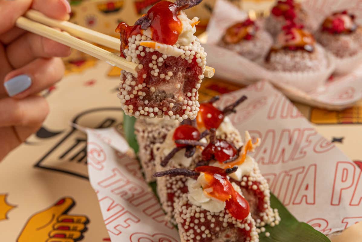 Sushi del macellaio Pane