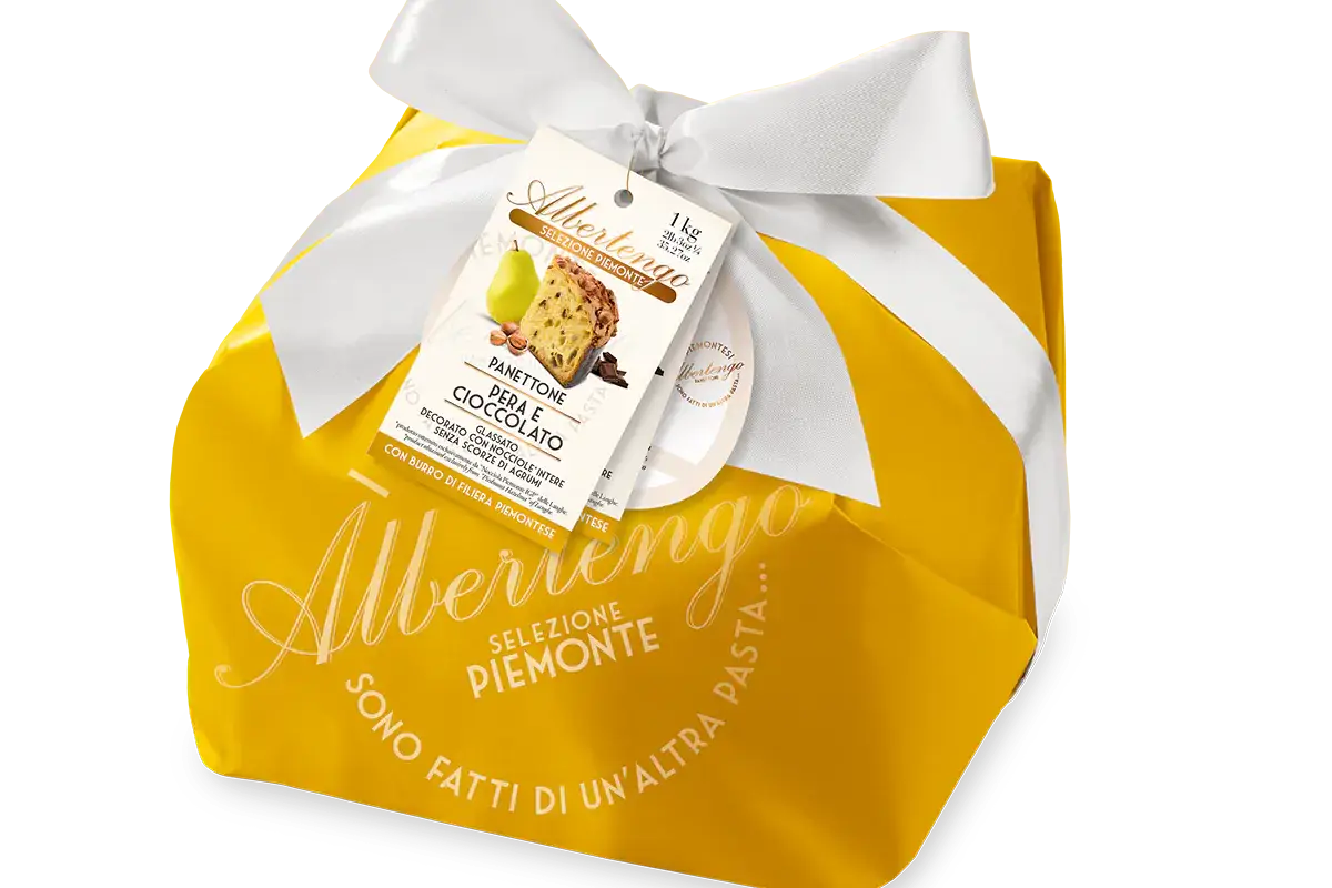 Il panettone pera e cioccolato di Albertengono in partnership con Guido Gobino Al napoletano Salvatore Tortora la coppa del mondo per il miglior panettone tradizionale