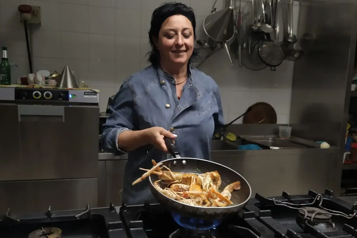 Paola ai fornelli&nbsp; Paola Quaglieri porta in tavola l'Abruzzo