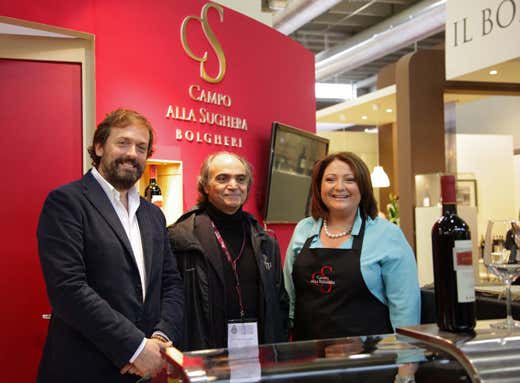 da sinistra: Felice Tirabasso, Davide Paolini e Tiziana Stefanelli