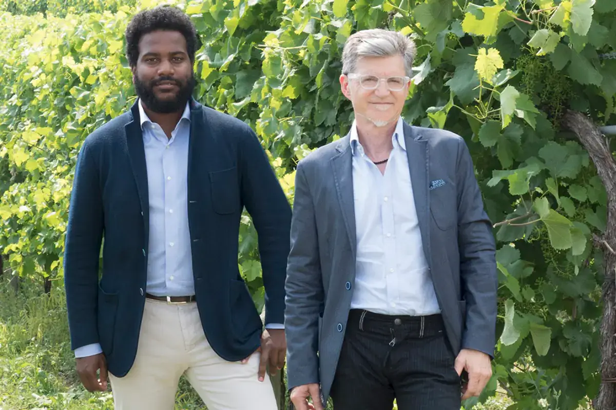 Da sinistra, Filippo e Paolo Polegato Paolo Polegato si assicura il 110% di Astoria Wines. Il figlio Filippo amministratore delegato