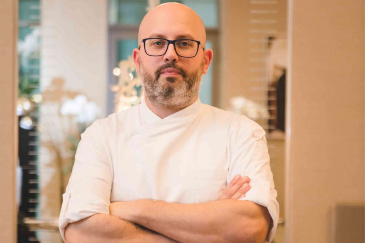 Paolo Scaccabarozzi (foto: Agnese Fochesato) Paolo Scaccabarozzi nuovo executive chef dell'hotel Rosa Grand Milano