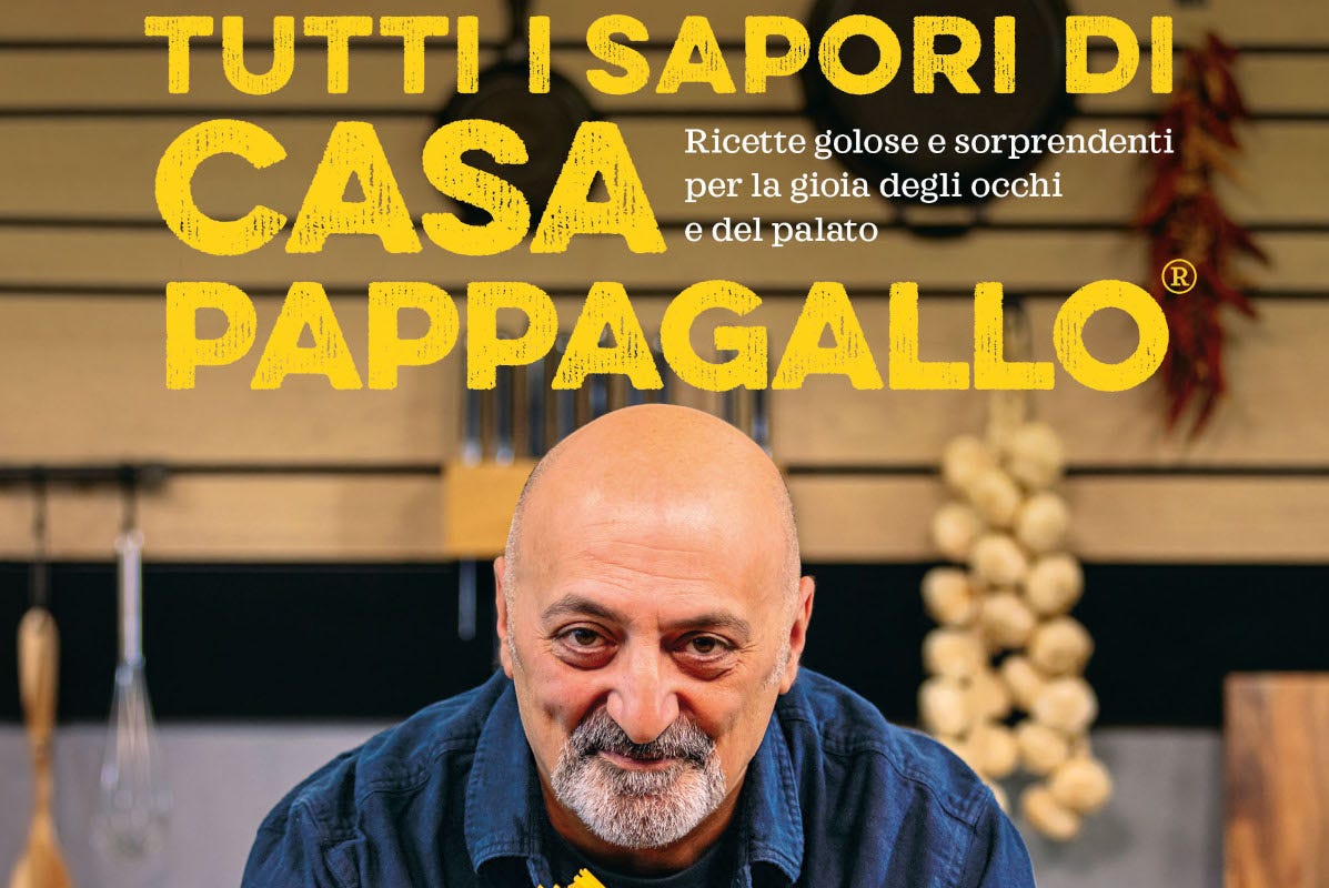 In tutte le librerie il libro di Pappagallo Luca Pappagallo torna in libreria con le ricette dei nonni giramondo