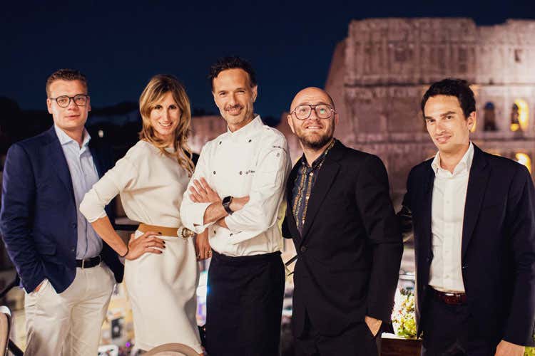 Aldo Bianchi, Carlotta Barbieri, Giuseppe Di Iorio, Fabrizio Raimondi e Andrea Robuschi - Gli stagionati del del Parmigiano nei piatti stellati dell'Aroma