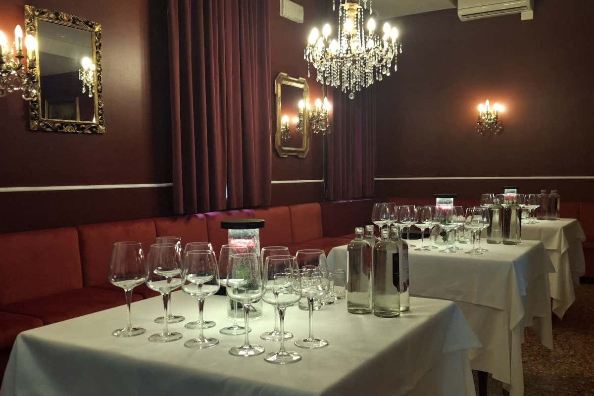 La sala di Locanda Confini