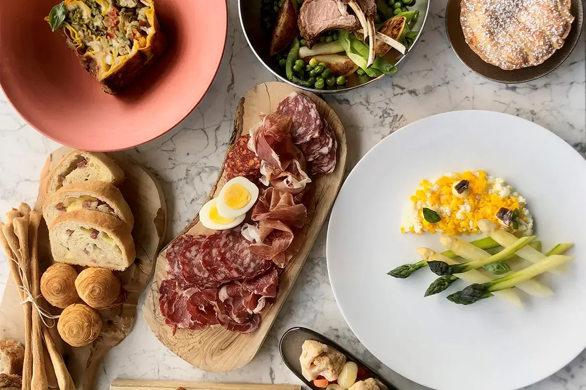 Il menu di Pasqua di Terrazza Gallia &egrave; all'insegna della tradizione italiana Pasqua con Terrazza GalliaDelivery per il menu firmato Lebano