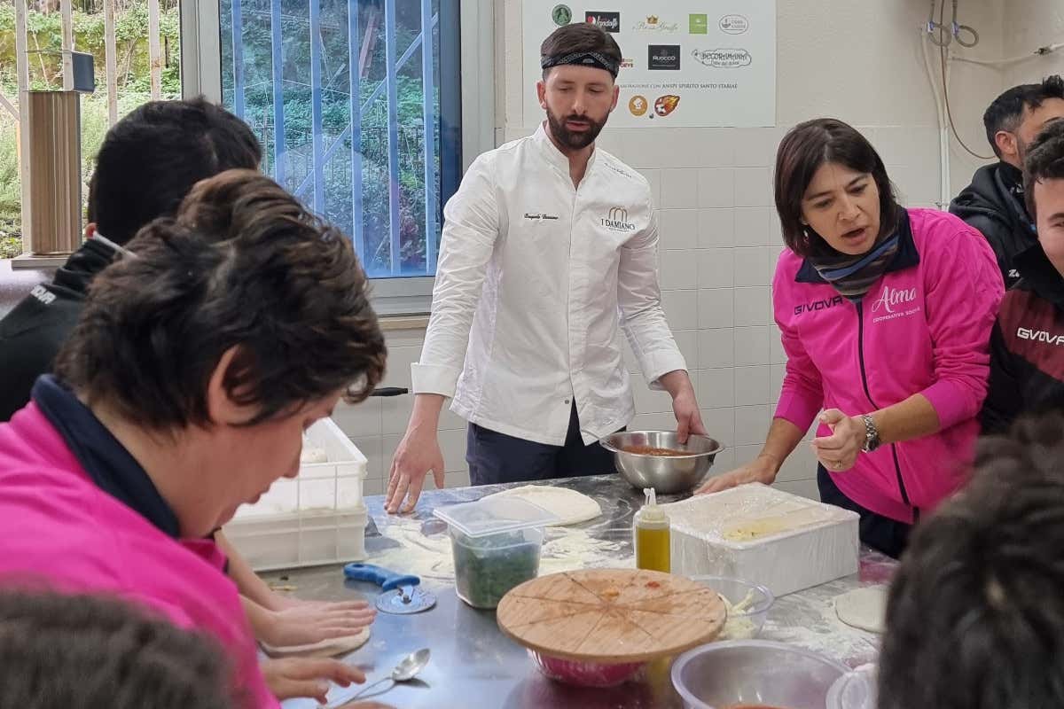 Pasquale Damiano pizzaiolo ufficiale dell'Arena del Gusto di Casa Sanremo
