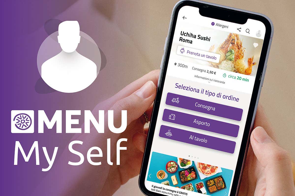 Nuova versione di Menu MySelf per il self-ordering nel locale o a domicilio