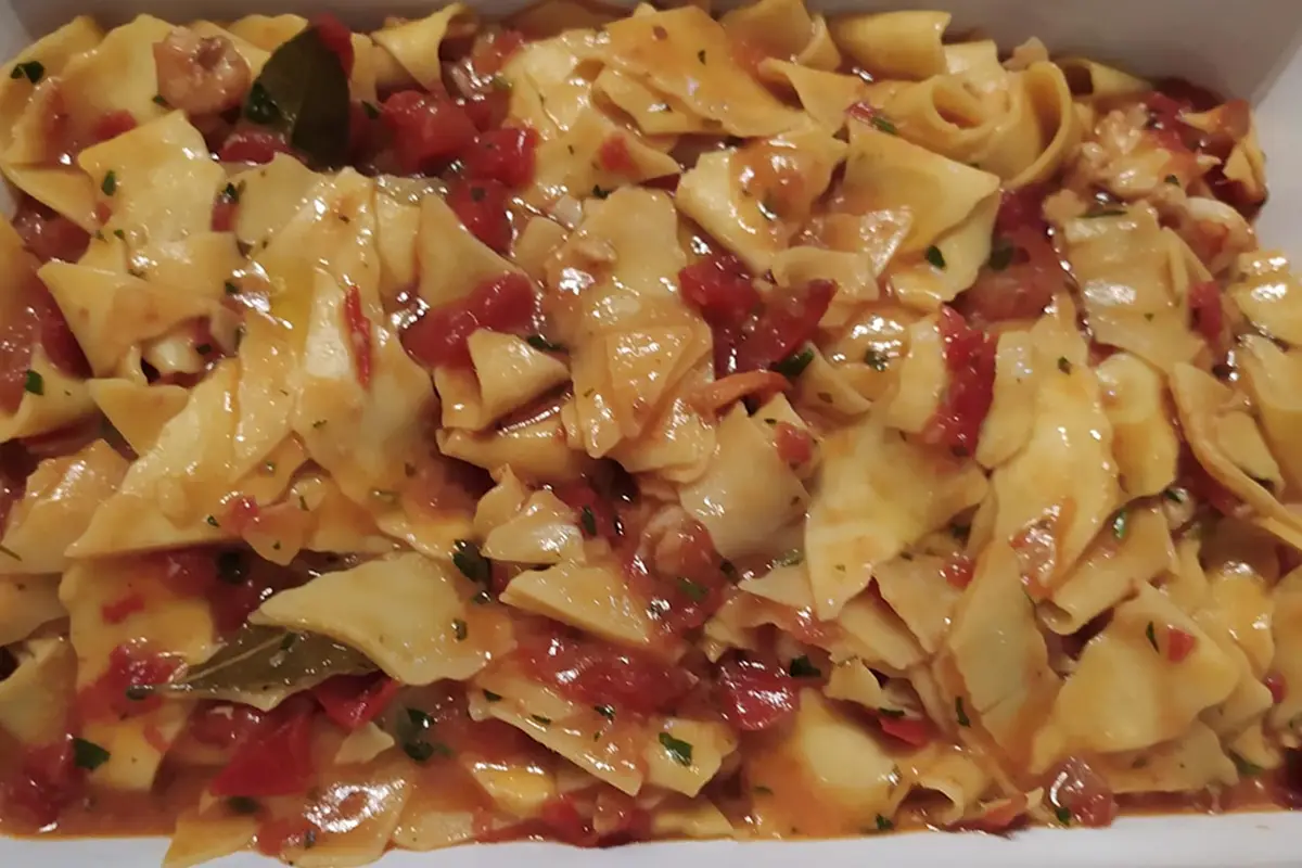 Pasta Lada ai gamberi Da Bruno, dove la semplicit&agrave; &egrave; un&rsquo;arte