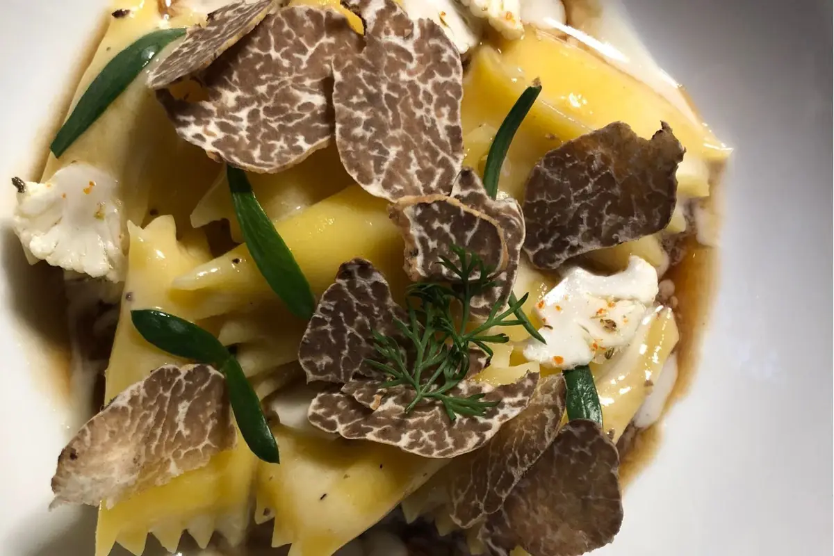 Pasta ripiena con tartufo bianchetto&nbsp; Tartufo tutto l'anno: lo dimostrano Appennino Food Group e Salvatore Bianco