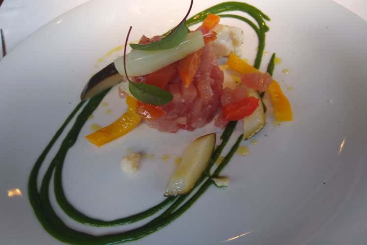 La tartara di tonno (PastaBar, uno scrigno di sapori all&rsquo;interporto di Nola)