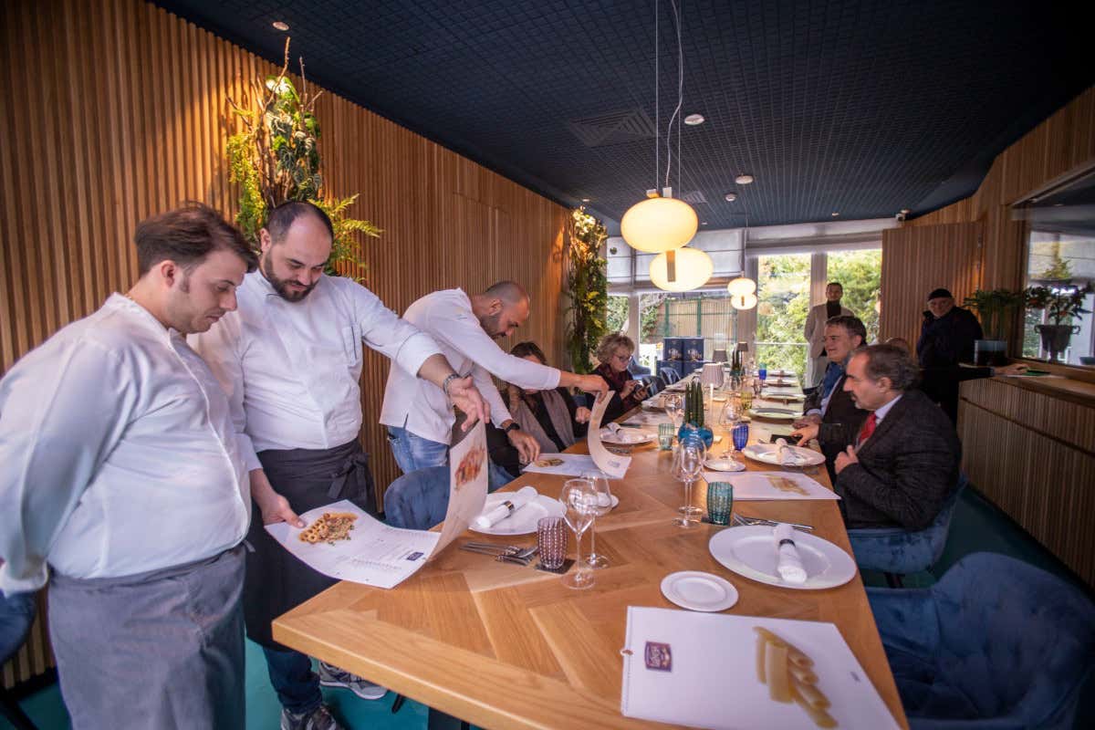 Tre chef per esaltare i sapori campani Pastabar Leonessa tre chef per un calendario di gusto