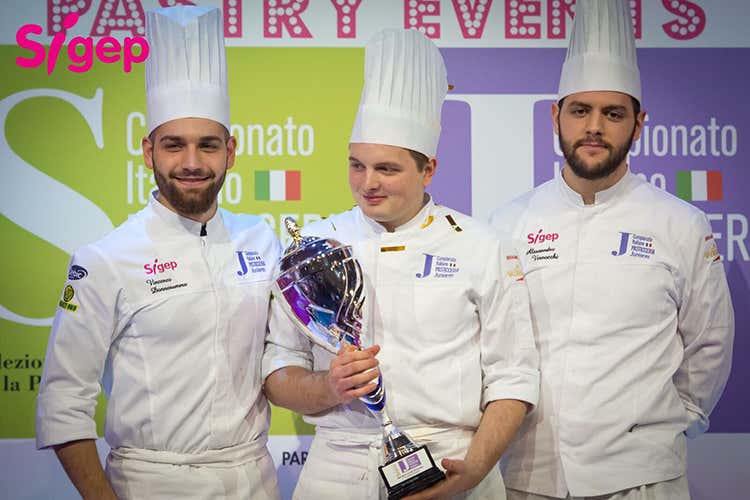 Vincenzo Donnarumma, Filippo Valsecchi e Alessandro Vernocchi (La pasticceria autentica e moderna del maestro Ciro Chiazzolino)