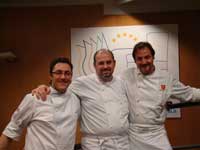  Da sinistra Fabrizio Galla, Andrea Zanin e Gennaro Volpe
