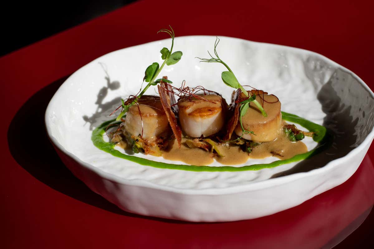 Le Capesante XO del Ba Restaurant di Milano, perfette da abbinare alla Cuvée 749 di Jacquesson