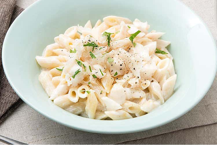 Primi piatti di pesce gusto abbinato a delicatezza