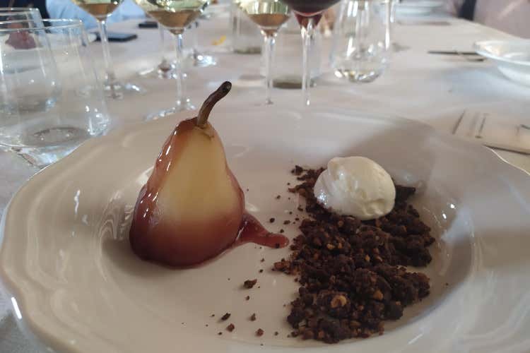 Pera cotta, caramello e gelato&nbsp; Vini lombardi e Grana Padano si incontrano a Golosaria Wine