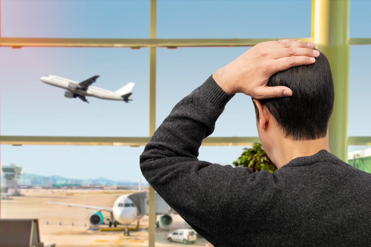 Perdere il volo e il bagaglio: le paure degli italiani che viaggiano in aereo