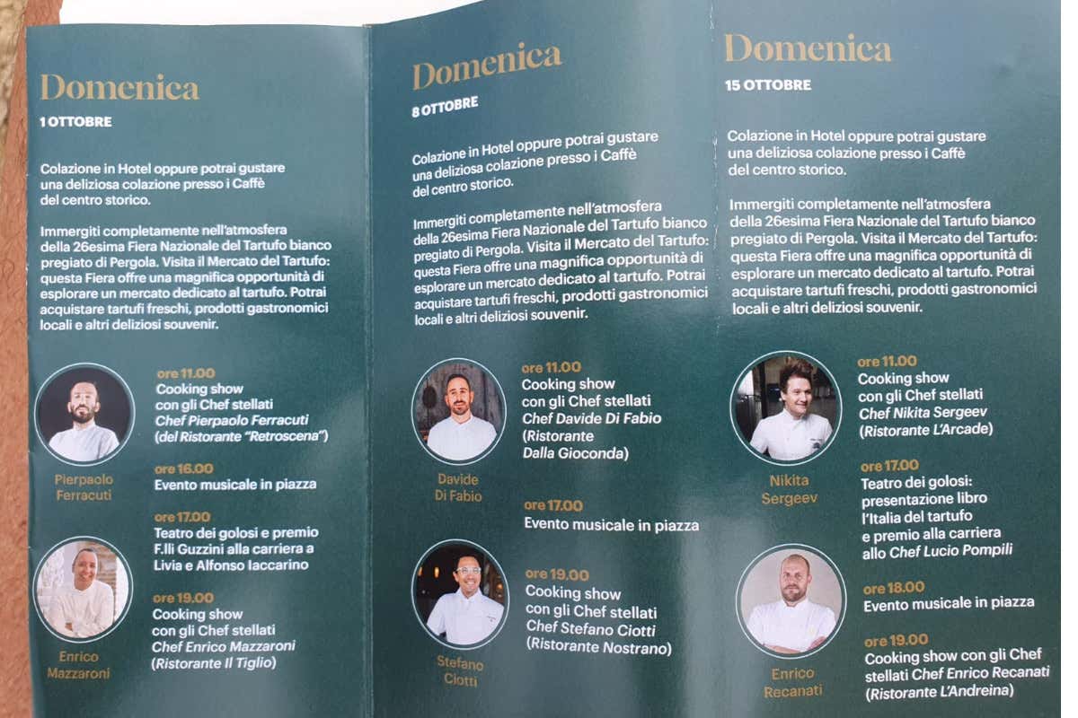 Pergola Presenta i "Tour del Tartufo" e Stefano Ciotti ne svela i segreti in cucina