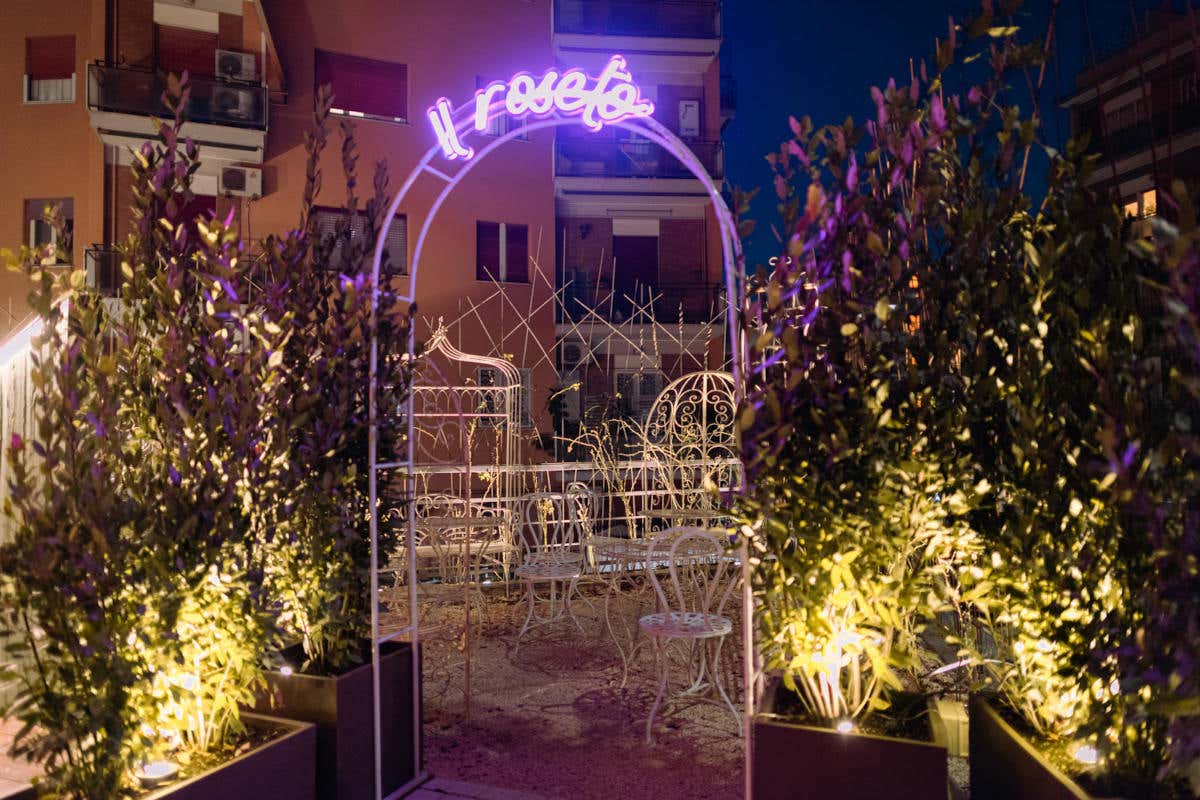 Il roseto, lo spazio per eventi privati 