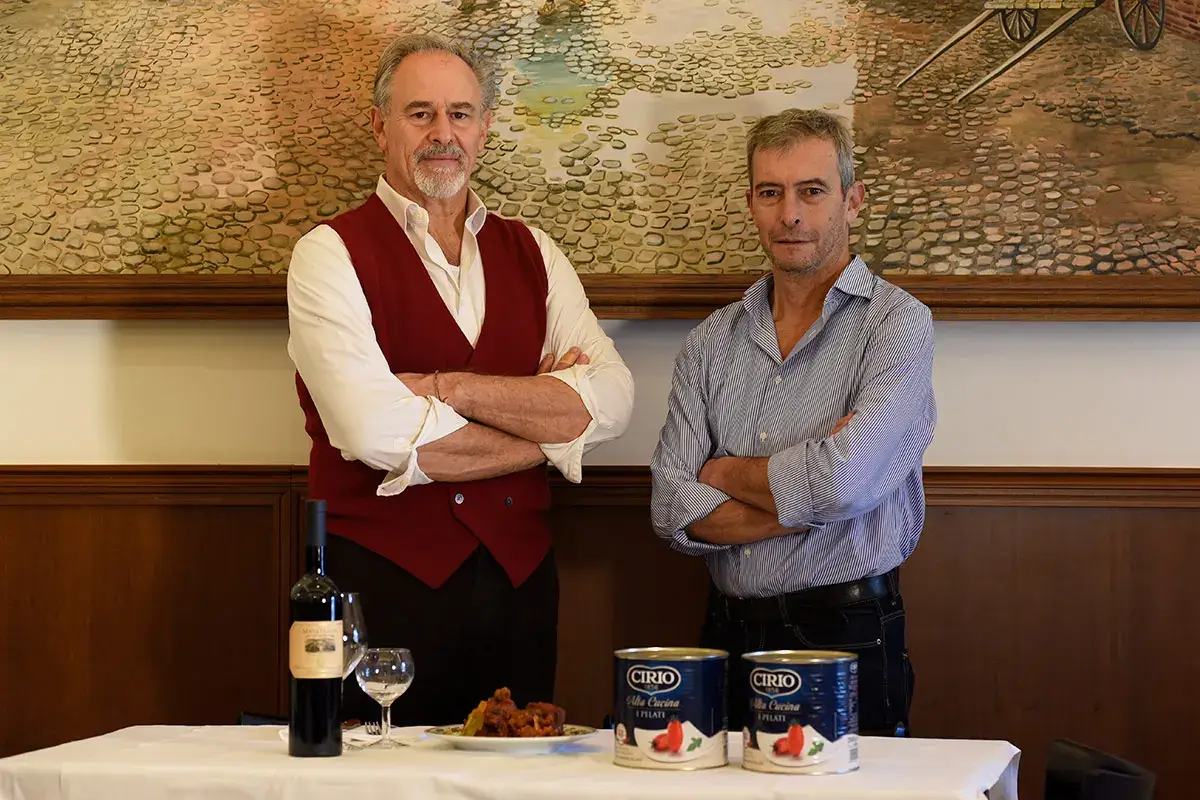 Ferdinando e Maurizio Perilli Perilli a Testaccio, la cucina e la tradizione di Roma con ingredienti di qualit&agrave;