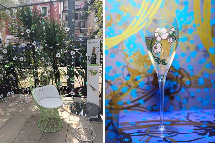 (Perrier-Jouët illumina Milano con l’opera immersiva di Luftwerk) (Perrier-Jouët illumina Milano con l’opera immersiva di Luftwerk)