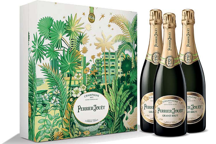 La natura invade la città sui nuovi cofanetti Perrier-Jouët La natura invade la città sui nuovi cofanetti Perrier-Jouët