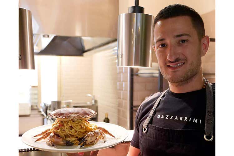 Fabio Biondi (Il pesce fresco di Fabio Biondi in tavola al Sunrise Restaurant)