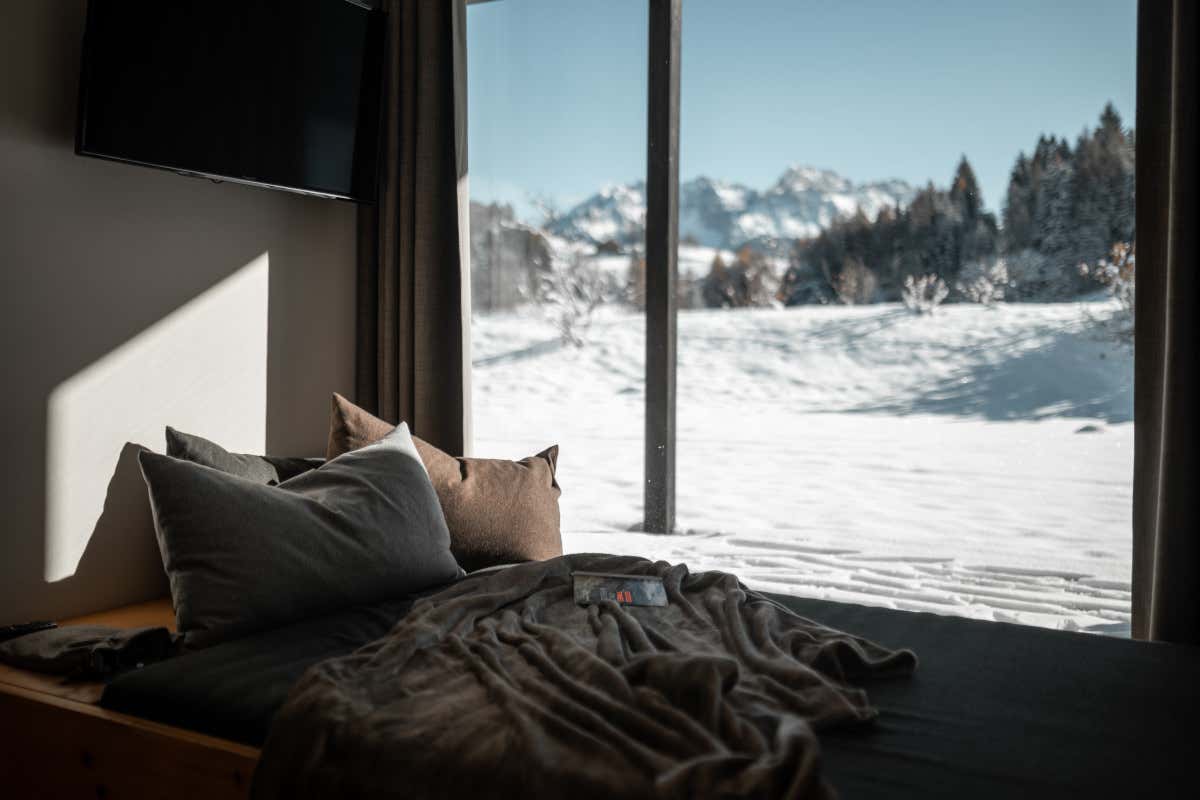 Camera con vista al Pfösl Pfösl benessere e gusto tra la natura delle Dolomiti