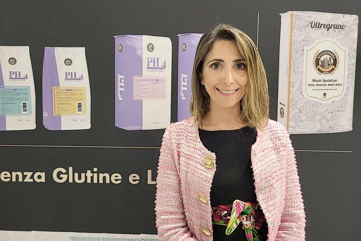 Sabrina Dallagiovanna, sales e marketing manager dell'azienda Molino Dallagiovanna: