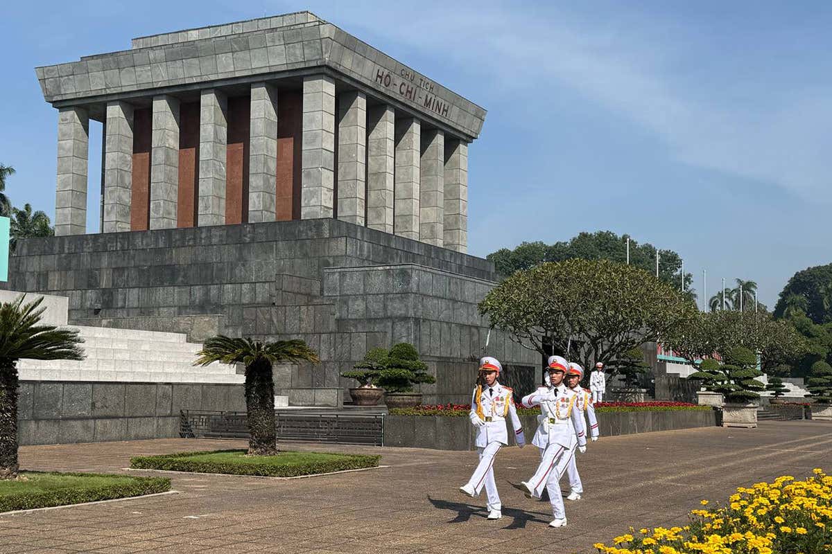 Il mausoleo di Ho Chi Min