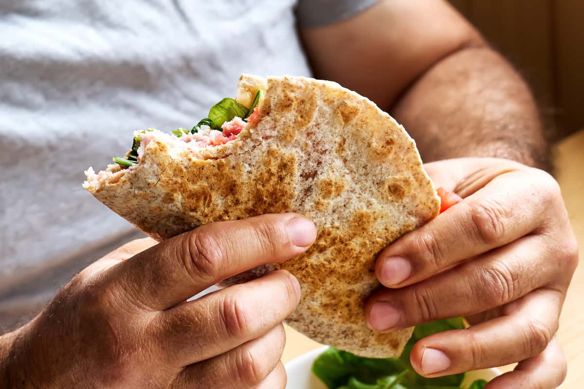La piadina conquista Deliveroo: 1ª in Italia e 2ª al mondo tra i piatti più ordinati