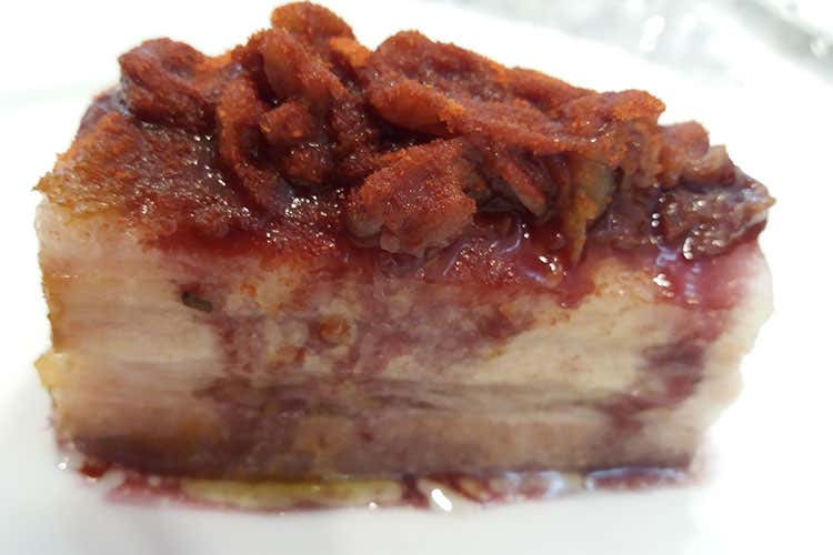 (Due piatti firmati Niko Romito per i 50 anni della Doc Montepulciano)