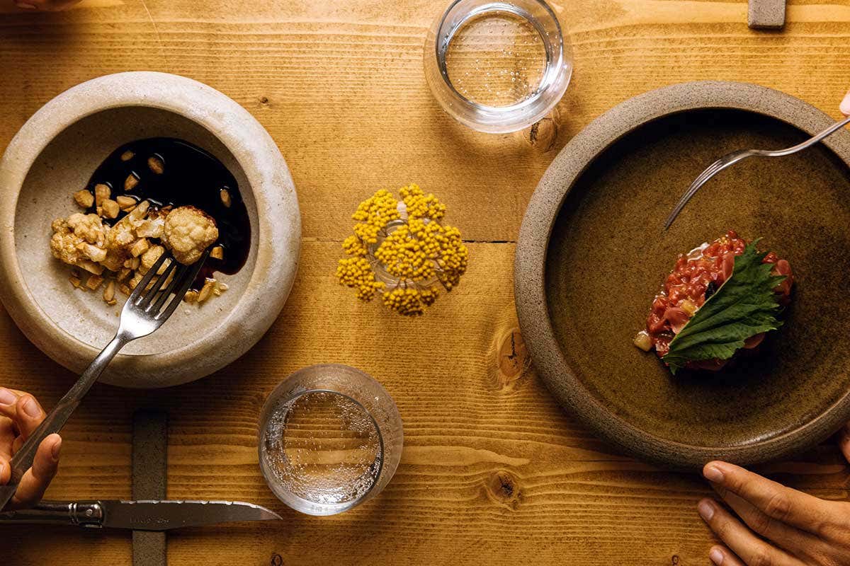 Nella proposta di Aede spazio a piatti poveri, fermentazioni e tecnica La cucina scandinava di Aede Dining alla conquista di Roma