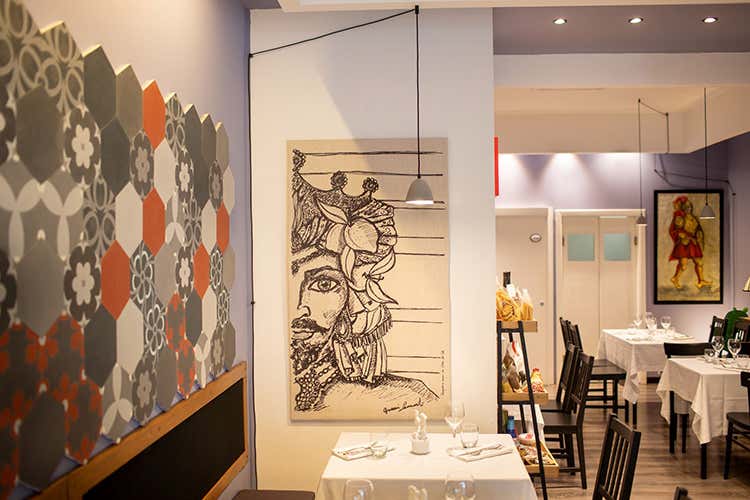 La sala del ristorante Casa & Putia (I piatti amati da Montalbano al ristorante Casa & Putia)