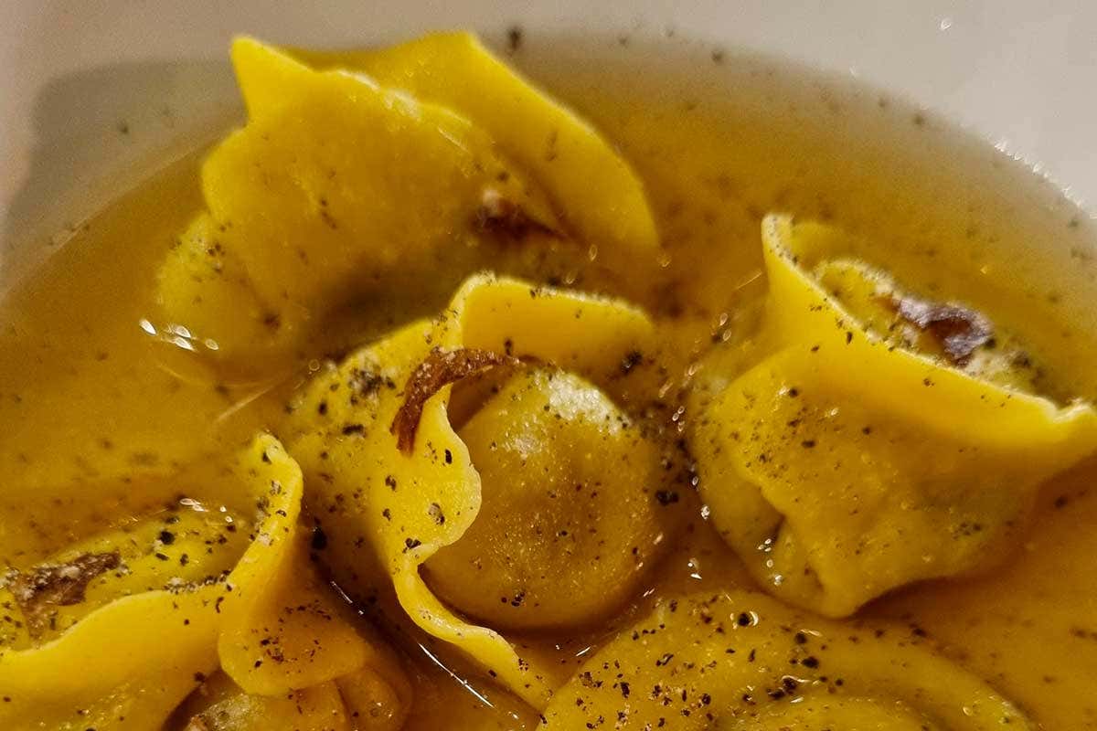 Francesca, ossia ravioli ripieni di foie gras Impronte a Bergamo, nuovo menu speciale e progetti in vista