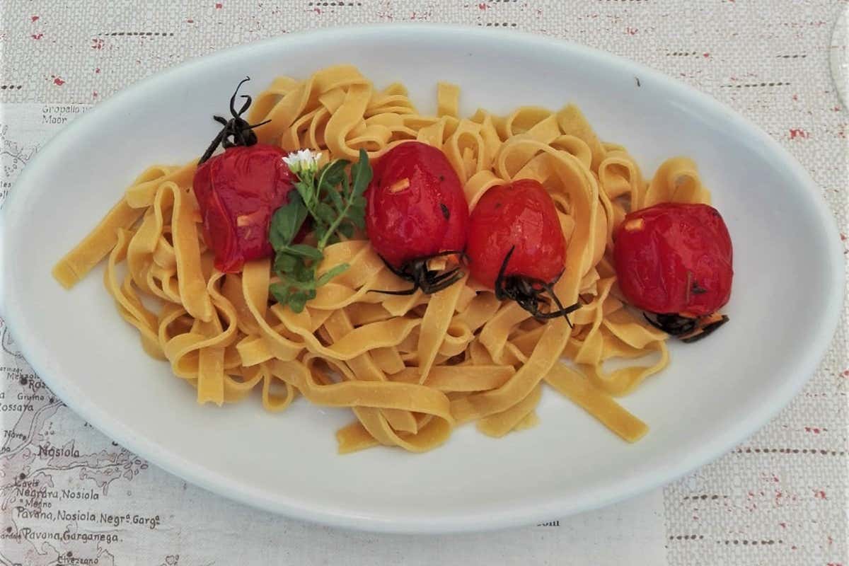 I piatti ruspanti di Fiorenzo Varesco. Foto: Renato Filippi La rinascita di Castel Pergine, hotel di charme e ristorante