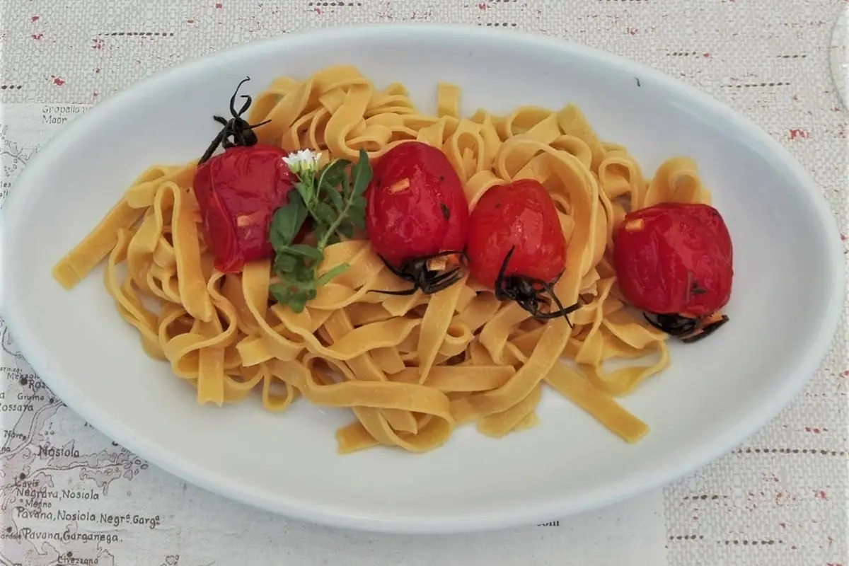 I piatti ruspanti di Fiorenzo Varesco. Foto: Renato Filippi La rinascita di Castel Pergine, hotel di charme e ristorante