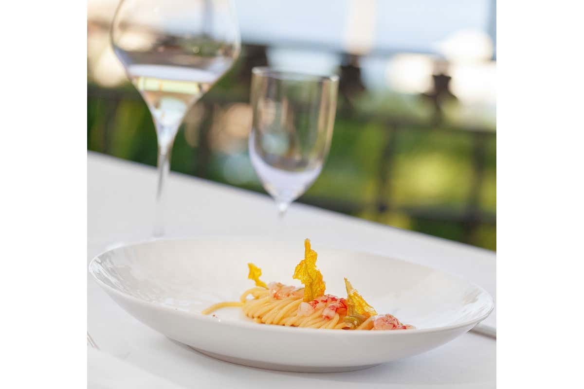 Gli spaghetti del St. George di Taormina  St. George la stelle di Heinz Beck brillano anche a Taormina