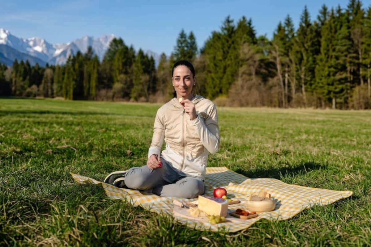 Lisa Vittozzi, nuova testimonial del Consorzio Tutela Formaggio Piave Dop Lisa Vittozzi nuova testimonial del Piave Dop tra Milano e Dolomiti