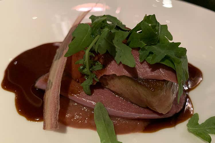 Il Piccione farcito con fegato grasso di Antonio Guido Oreno festeggia le sue prime venti annate