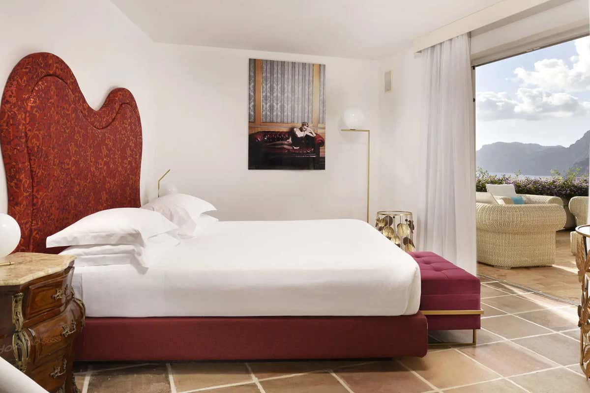 Una stanza vista mare del Piccolo Sant'Andrea