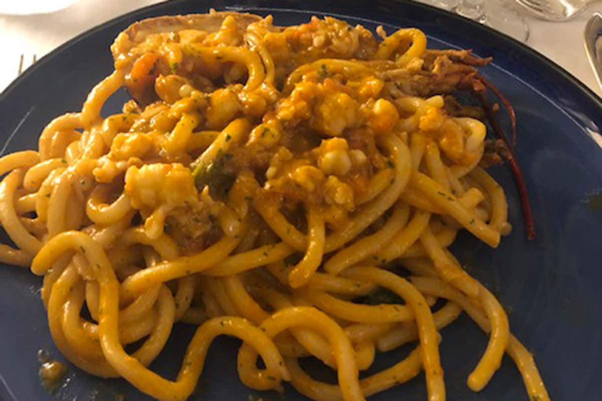 Picio acqua e farina con mezzo astice La cucina di Francesco Carrieri, ricette per essere felici Picio acqua e farina con mezzo astice La cucina di Francesco Carrieri, ricette per essere felici