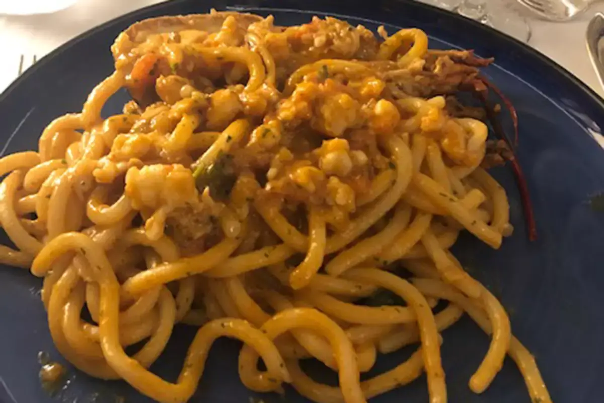 Picio acqua e farina con mezzo astice La cucina di Francesco Carrieri, ricette per essere felici