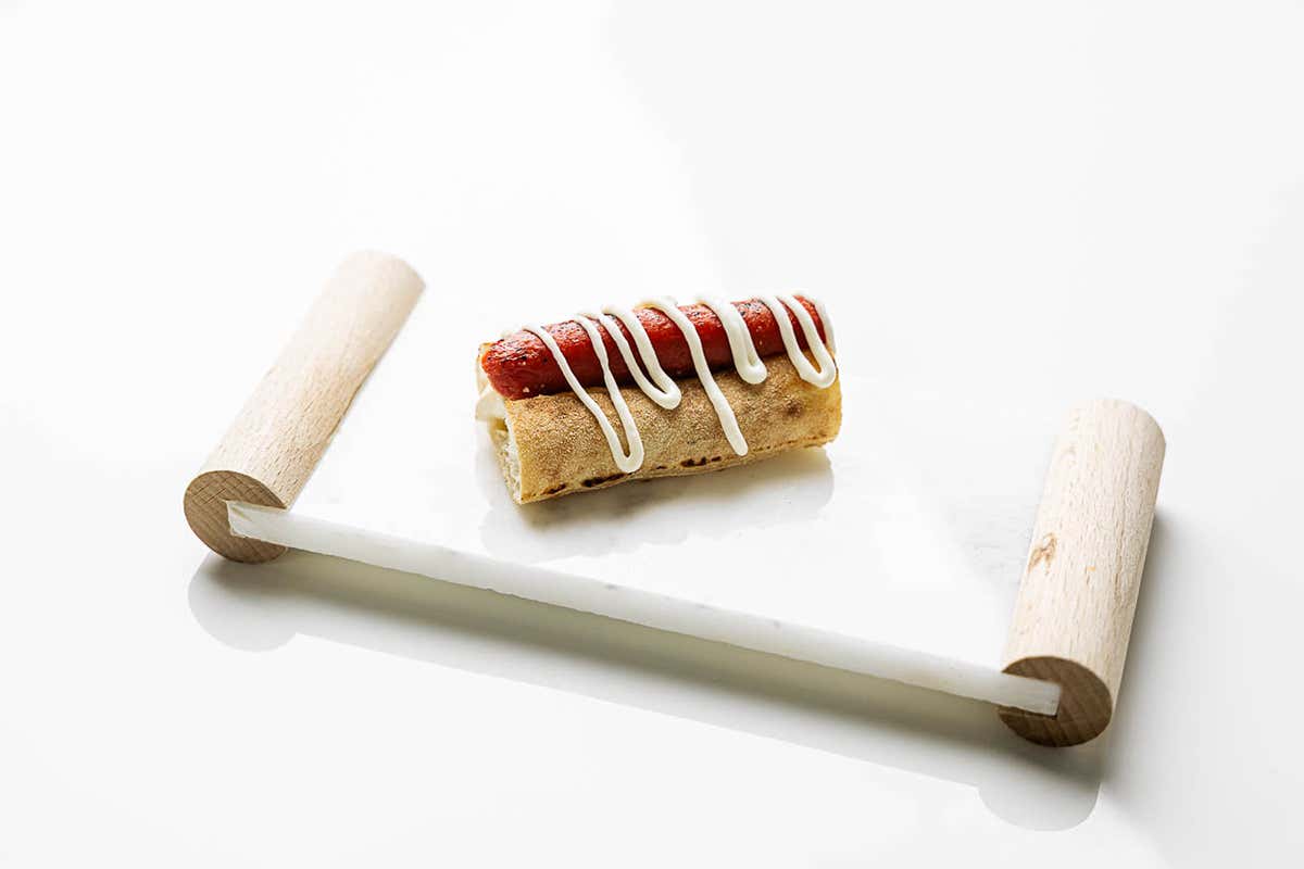 La pizza Margherita come non &egrave; mai stata servita nel nuovo menu de La Piedigrotta