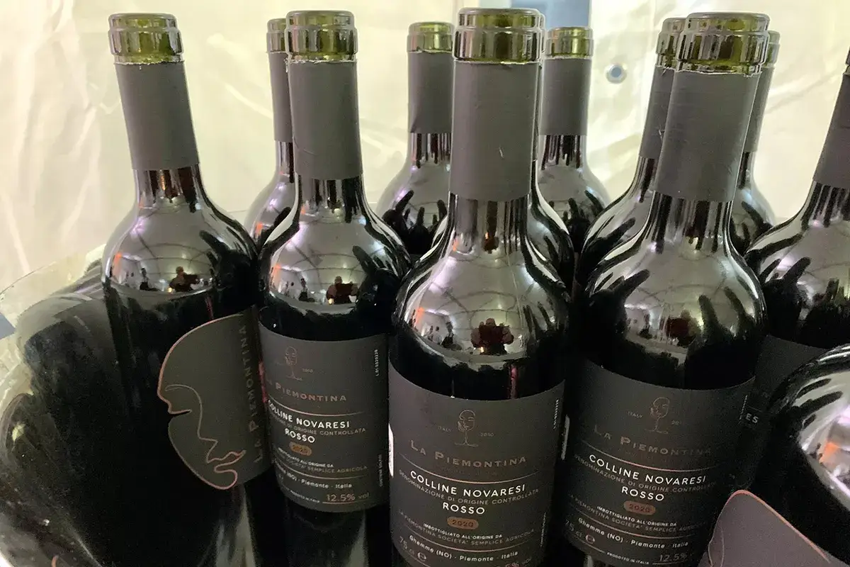 Colline Novaresi Doc Rosso La Piemontina: vino e promozione del territorio