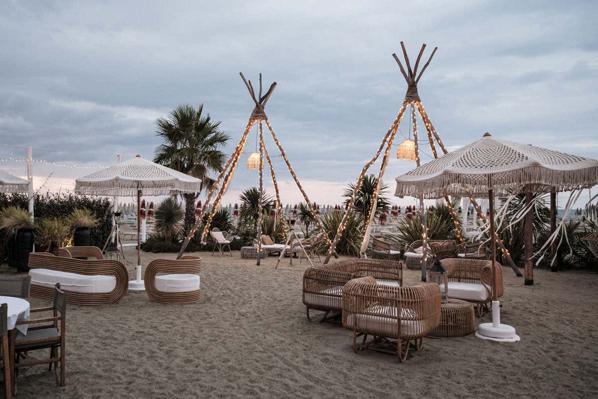 Sport e benessere in 40mila metri quadri di spiaggia in Riviera romagnola Sport e benessere in 40mila metri quadri di spiaggia in Riviera romagnola