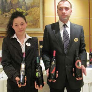 I sommelier Dajana Pievani e William Vecchi